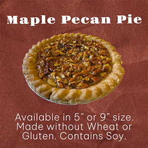 Maple Pecan Pie-5 INCH AND 9 INCH