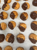 Load image into Gallery viewer, Coconut Macaroons - Plain &amp; Chocolate Dipped 4 pack
