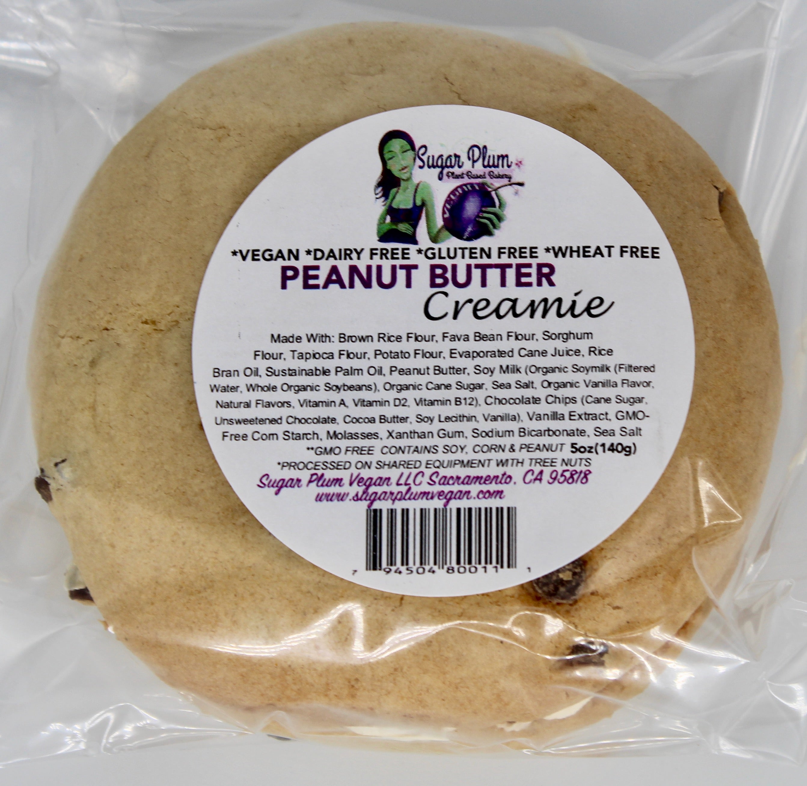 Chocolate Chip Peanut Butter Creamies - VARIOUS PACK OPTIONS