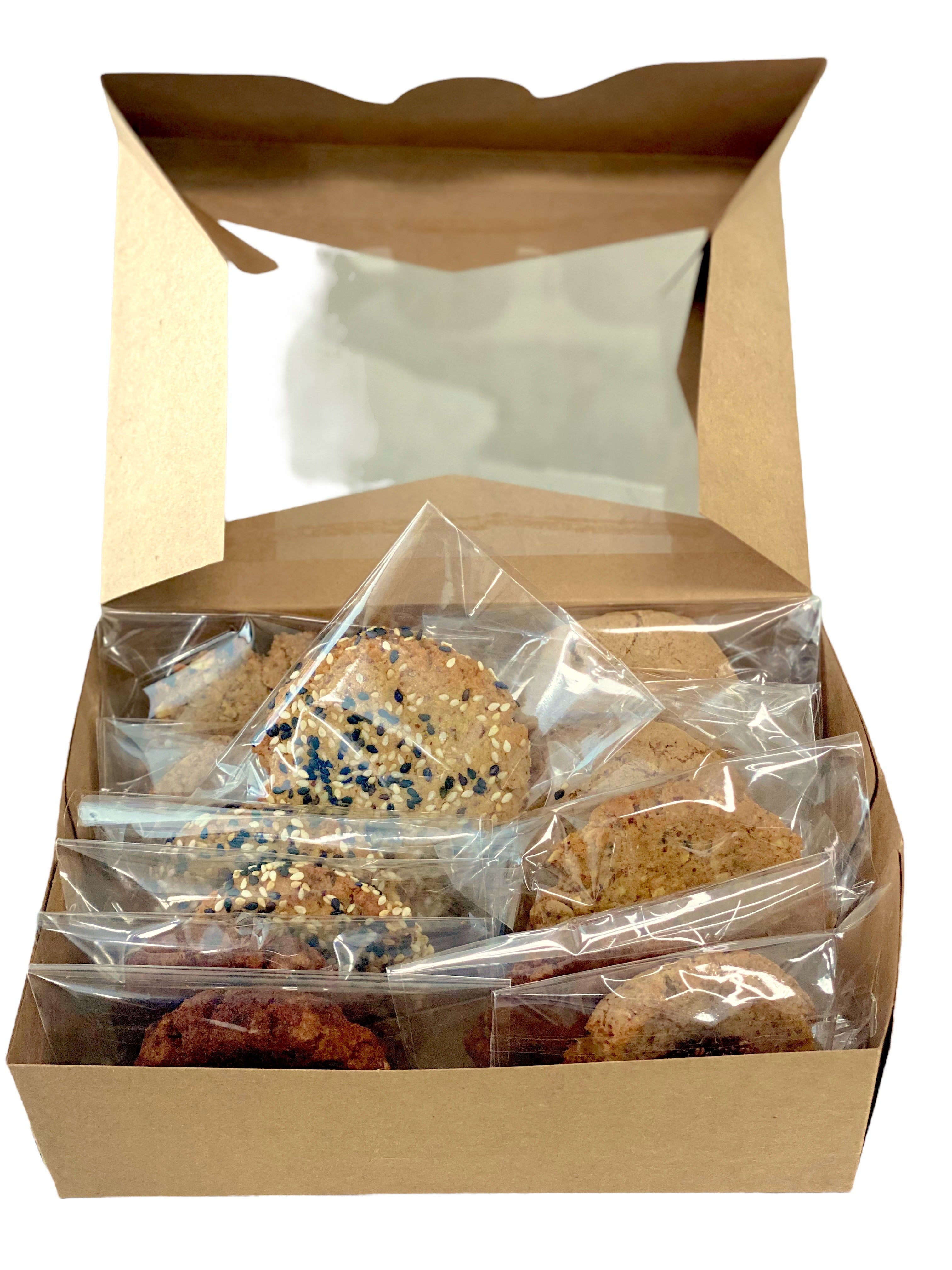 Baker's Dozen Holiday Cookie Gift Box Refined Sugar and Soy Free